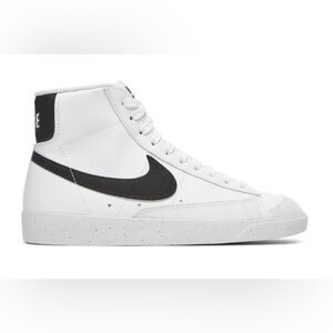 Women Blazer Mid ‘77 Next Nature White Black